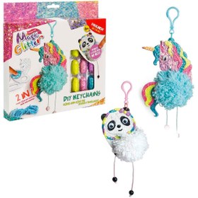 Resim Genel Markalar Paulinda 2in1 Slime Magic Glitter Anahtarlık Tasarım Yapım Seti 