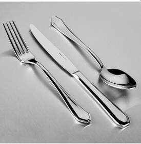 Resim Hisar Riva 30 Parça 6 Kişilik Çatal Kaşık Bıçak Takımı Inox 