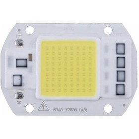 Resim 220 Volt 50 Watt Cob Led Projektör Çipi Günışığı 
