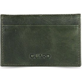 Resim Guard Leather Guard Antik Yeşil Deri Kartlık Çok Renkli 