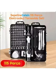 Resim Sepetinegelsin 115 Parça Elektronikçi Tornavida Seti 