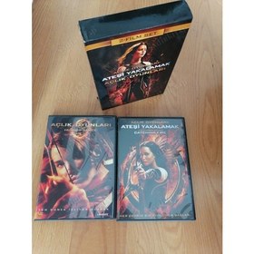Resim Plakperest Açlık Oyunları : Açlık Oyunları ve Ateşi Yakalamak - 2 DVD Set- DVD Film - 147+142 Dakika - Türkiye Basım - Özel Kutusunda 