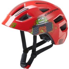 Resim Cratoni Maxster Çocuk Kaskı Truck Red Glossy S-M 51-56CM 111805F2 