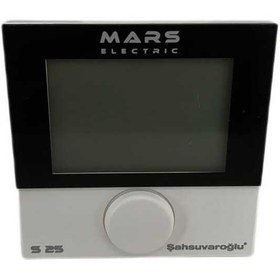 Resim Mars Electric KABLOSUZ ODA TERMOSTATI MARS S25 
