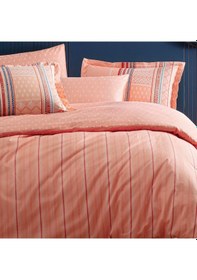 Resim Yataş Bedding Pamena Ranforce Nevresim Takımı Somon Tek Kişilik (507299703) 