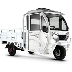 Resim Skyjet Re van Elektrikli Kabinli Moped 