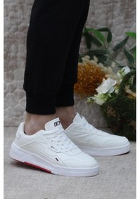 Resim M.P 241 1544 Beyaz Anatomik Rahat Ürün Sneaker Erkek Ayakkabı 001 