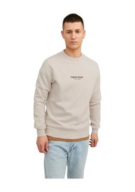 Resim Jack & Jones Erkek Sweatshirt 12241694 Sarı 