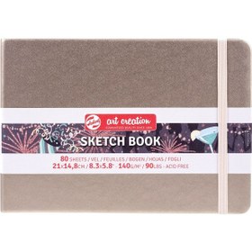 Resim Talens Sketchbook Sert Kapak Eskiz Çizim Defteri 15x21 Cm. Şampan 
