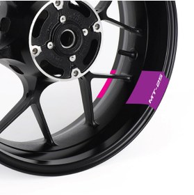 Resim Run Grafik Shop YAMAHA MT25 MOTORSİKLET JANT DETAY STİCKER 
