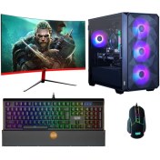 Resim Turbox TX4185 Intel Core I5 13400F 16GB Ram 512GB Nvme 8gb RX580 256BIT 23.6 Inç Curved 165Hz Freedos Oyun Bilgisayarı 