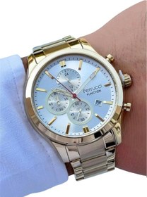 Resim Ferrucci Fc 04968 Fonksiyonlu&takvimli Çelik Erkek Kol Saati 