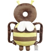 Resim Sones Büyük Kahverengi Peluş Arı Desenli Darbeye Dayanıklı Baş Pedi Bebek Çocuklar İçin Yürüme 