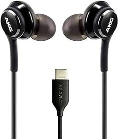 Resim OEM UrbanX 2021 Stereo Kulaklık, Samsung Galaxy S20 Ultra 5G için Mikrofonlu Örgülü Kablo (Siyah) USB-C Konnektörü (ABD Versiyonu Garantili) 