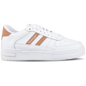 Resim Slazenger Camp In Kadın Sneaker Ayakkabı Beyaz / Somon 