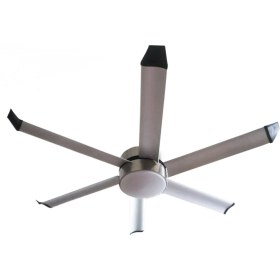 Resim Izmir Dc Motor Gümüş - 152 cm . Aydınlatmalı ve Uzaktan Kumandalı Tavan Vantilatörü 