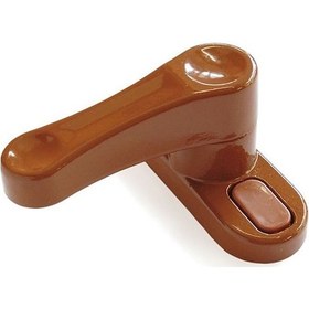Resim 5 Adet Pvc Pencere Çocuk Emniyet Kilidi Çekmeli Açık Kahverengi 