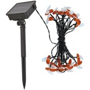 Resim Solar Güneş Enerjili Bahçe Dekor Led Işık (30led-4mt) Su Geçirmez 