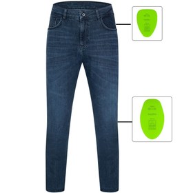 Resim Tech90 Vecton Ad Pro Blue Kevlar Cordura Motosiklet Pantolonu 