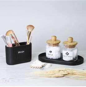 Resim Grooved İkili Diş Fırçalık Siyah 