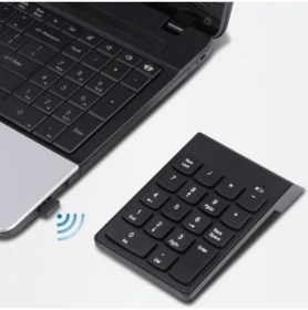 Resim AoGo Kablosuz Numpad Numerik Keypad 