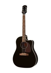 Resim Epiphone J-45 Ec Elektro Akustik Gitar Aged Ebony 