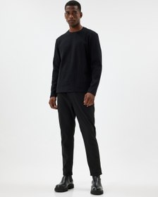 Resim Bisiklet Yaka Kazak Dokulu Pamuk Karışımlı 