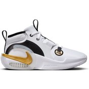 Resim Nike Air Zoom Crossover 2 Leather Unisex Basketball Shoes Hakiki Deri Basketbol Ayakkabısı Beyaz Beyaz 