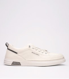 Resim MARCOMEN Erkek Hafif Taban Sneaker Beyaz 