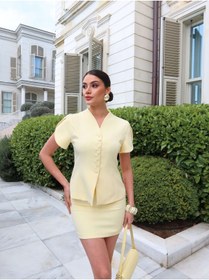 Resim ESRAHELVACI EH Collection Kalem Mini Etek 