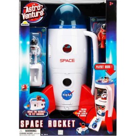 Resim PopŞeker Çocuklara Unutulmaz Bir Hediye: Astro Venture Sesli ve Işıklı Uzay Roketi! 