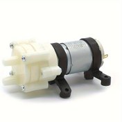 Resim 1 adet R365 / R385 Mini Su Pompası Çay Makinesi için DC 6-12V Diyafram Pompası, Su Soğutma ve Balık Tankı 