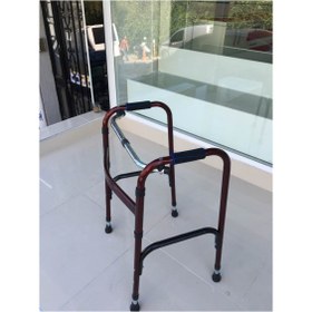 Resim MEDİLABS Walker Yürüteç Rollatör Hareketli Engelli Hasta Yürüteci Metal 