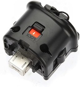 Resim Motion Plus adaptörü, ile uyumlu, harici endüksiyon adaptörü, Motion Plus sensör hızlandırıcı adaptörü uzaktan kumanda için 