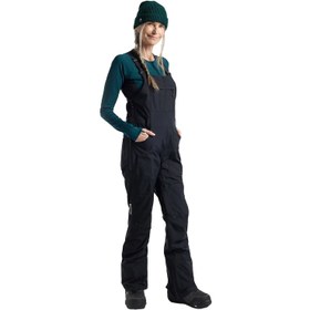 Resim Burton Avalon Gore-Tex Bib Kadın Siyah Snowboard Pantolonu 