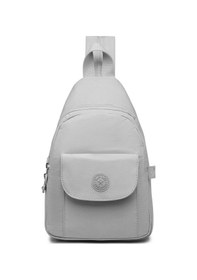 Resim Hüvendo Smart Su Geçirmez Çok Cepli Küçük Boy Günlük Kadın Sırt Çantası Açık Gri Açık Gri 