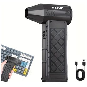 Resim Willowhaven 7800000rph Yüksek Güçlü Araç Temizleme Fanı 4 Rüzgar Hızı Taşınabilir Turbo Jet Tf0007 Model 