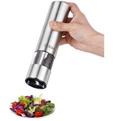 Resim Kiwi 4806 Pilli LED Işıklı Baharat Öğütücü 