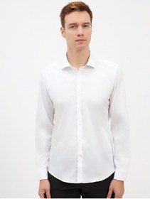Resim Toss Erkek Extra Slım Fıt Gömlek-beyaz 514304301-25-s 119270 Beyaz 