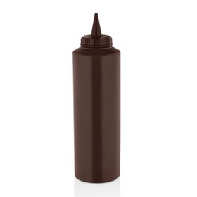 Resim GastroPlast GPS-750 Fişek Sosluk, 750 ml, Kahverengi 