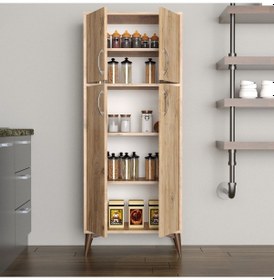 Resim Büyük Boy Çok Amaçlı Dolap Çam - Mdl0102 