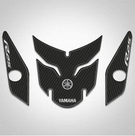 Resim Redline Grafik Yamaha R 25 Karbon Desen Çamurluk Pad Set 