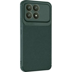 Resim Uravas Store Poco F8 Pro Auto Focus Karbon Kapak - Koyu Yeşil 