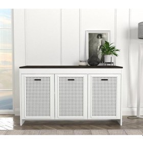 Resim Dekorister Done Konsol Beyaz-Rebab - 120 Cm 