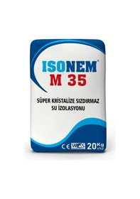 Resim Isonem M35 Süper Kristalize Sızdırmaz Sıvı Yalıtım Malzemesi 20 Kg 