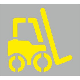 Resim tabelacım Forklift Boya Şablonu Tabela 