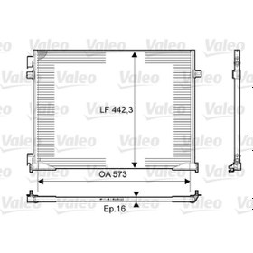 Resim Valeo 814172 Klima Radyatoru ( Renault : Trafic 2.0 16v 2.0dci 2.5dci 06- ) 4417652 8200465490 (WE679941) 