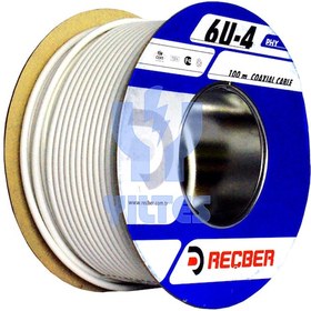 Resim Reçber Rg6 U4 Tv Anten Kablosu | Phy-Pvc Cu/Al Kablo - 100 Metre 