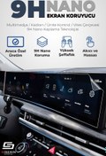 Resim Drs Tuning S-Dizayn Mercedes S Serisi 9H Nano Arka Koltuk Tablet Ekran Koruyucu 10 İnç Mat 2021-2025 A+ Kalite 