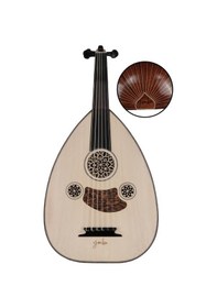 Resim Yonka Ud-10m Maun Ağacı Ud Abanoz Klavye El Yapımı Yüksek Kaliteli Ud 